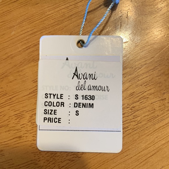 AVANI DEL AMOUR EMBROIDERED JEAN JACKET NWT Flowers Fringed Flared Sleeves SZ S - Picture 12 of 12